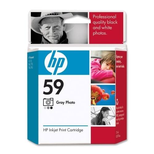 Front Standard. HP - Ink Cartridge - Gray.