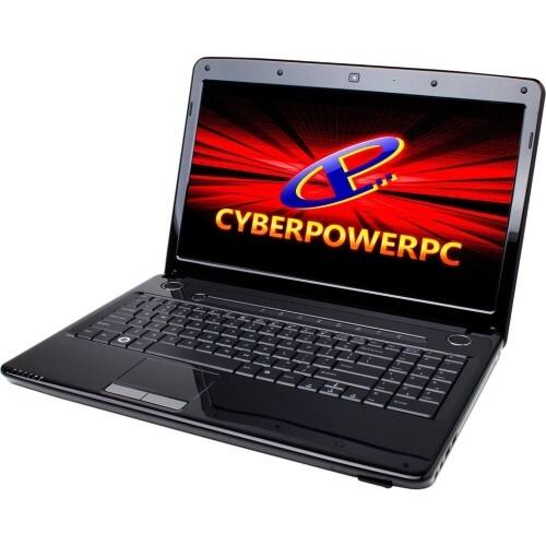 Front Standard. CyberpowerPC - 15.6" Gamer Xplorer Notebook - 8 GB Memory - 750 GB Hard Drive - Black.