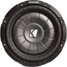 Front Large. Kicker - 400 W Woofer - Black.