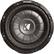Front Large. Kicker - 400 W Woofer - Black.
