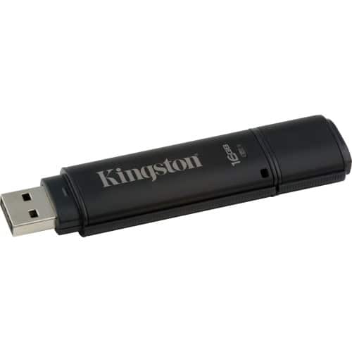 Front Standard. Kingston - DataTraveler 6000 DT6000/16GB 16 GB USB 2.0 Flash Drive - 1 Pack.