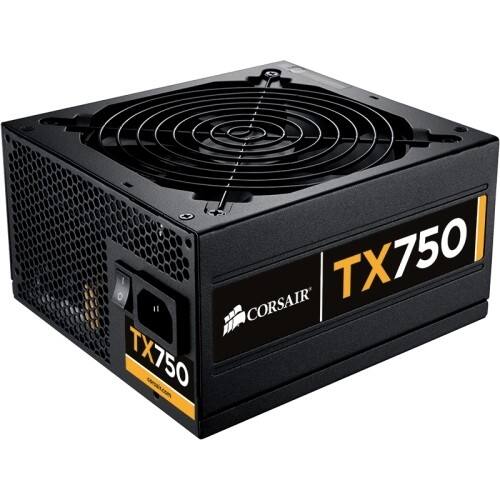 Front Standard. Corsair - Enthusiast TX750M ATX12V & EPS12V Power Supply.