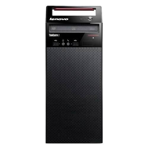 Front Standard. Lenovo - ThinkCentre Edge 1577J7U Desktop Computer - Intel Celeron G530 2.40 GHz - Tower - Glossy Black.