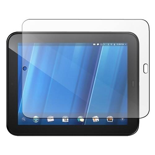 Front Standard. eForCity - Screen Protector Film Compatible With HP TouchPad Wifi/3G Model 16GB, 32GB (2-Pack).