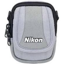 Front Large. Nikon - Carrying Case for Camera - Silver.