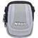 Front Large. Nikon - Carrying Case for Camera - Silver.