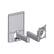 Front Large. Chief - Mounting Arm for Flat Panel Display - Silver.
