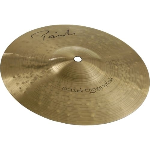 Front Standard. Paiste - Signature Dark Energy Splash Mark I Cymbal.