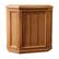 Front Large. Essick Air - Whole-House Credenza Style Humidifier - Light Oak.