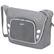 Front Standard. Dicota - Take.Control Carrying Case for 13.3" - Gray.