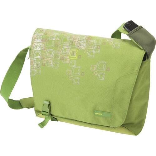 Front Standard. Dicota - Carrying Case (Messenger) for 16.4" Notebook - Green.
