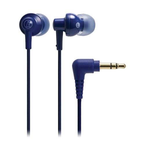 Front Standard. Audio-Technica - Earphone - Blue.
