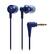 Front Standard. Audio-Technica - Earphone - Blue.