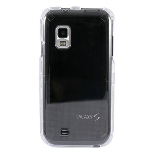 Front Standard. Black Jack - Hard Case Cover for Samsung Fascinate i500 - Clear.