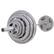 Front Standard. Body-Solid - Weight Plate Set - Chrome, Gray.