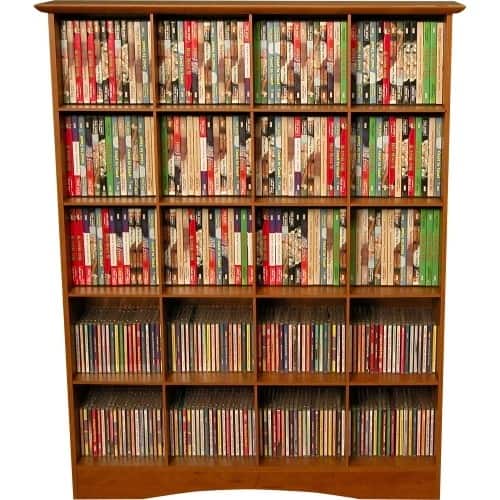 Front Standard. Venture Horizon - Bookcase & Media Storage Rack.