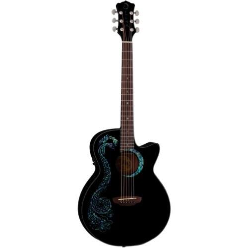 Front Standard. Luna Guitar - Fauna Acoustic Guitar.