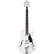 Front Standard. Luna Guitar - Athena 6 String Electric Guitar - White.