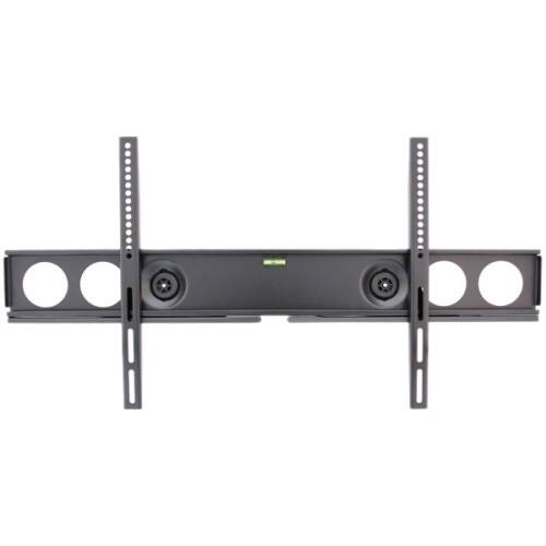 Front Standard. U.S. Brown Bear - Wall Mount for Flat Panel Display - Black.
