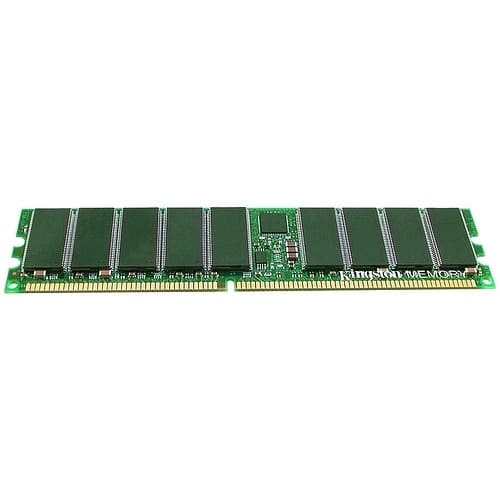 Kingston valueram memory 512mb dimm 184pin ddr 266mhz / pc2100 - cl2.5 - 2.5 v - niet-gebufferd - ecc (740617059892)