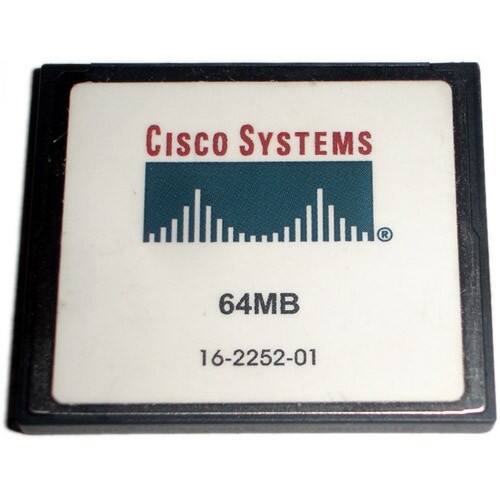 Front Standard. Cisco - 64 MB CompactFlash (CF) Card - 1 Card.