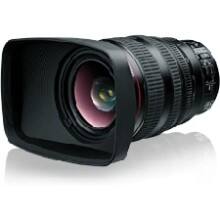 Front Large. Canon - f/1.6 - 2.6 Lens.