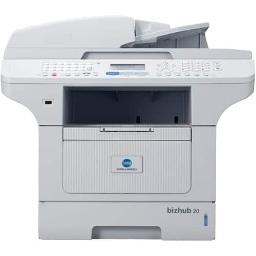 Front Standard. Konica Minolta - bizhub 20 Laser Multifunction Printer.