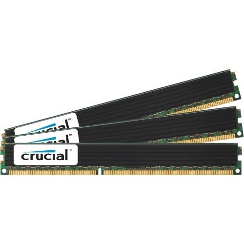 Front Standard. Crucial - CT3KIT51272BW1339 12GB DDR3 SDRAM Memory Module.
