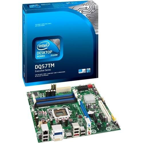 Front Standard. Intel - Executive Desktop Motherboard Q57 Express Chipset - Socket H LGA-1156 - Bulk Pack.