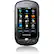 Front Standard. Samsung - Cellular Phone 2.75G - Black.