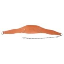 Front Large. Schiek Sports - 7'' Dip Belt in Natural Leather 7'' Dip Belt in Natural Leather.