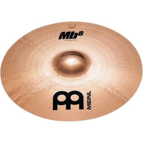 Front Standard. Meinl - Mb8 Medium Crash Cymbal.
