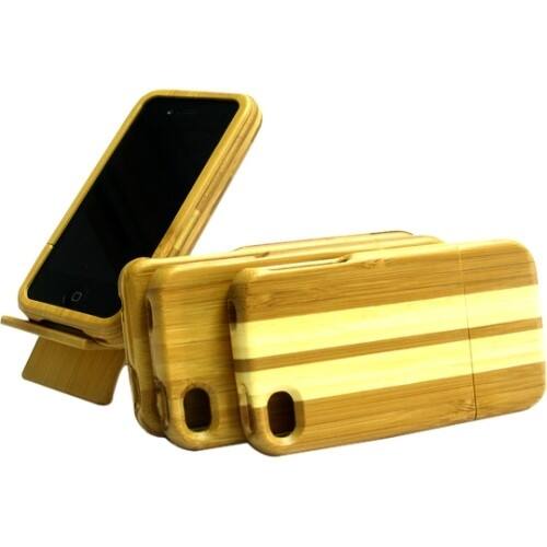 Front Standard. Limited Luxury Cases - Case for iPhone 4, 4S - Brown.