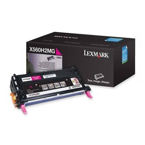 Front Standard. Lexmark - Toner Cartridge - Magenta.