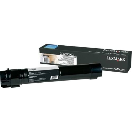 Front Standard. Lexmark - Toner Cartridge - Black.
