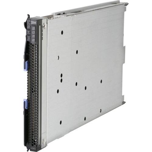 Front Standard. IBM - BladeCenter Blade Server - 2 x Intel Xeon E7-4830 2.13 GHz - Stealth Black.