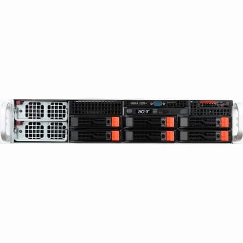 Front Standard. Acer - 2U Rack Server - 2 x AMD Opteron 6174 2.20 GHz.