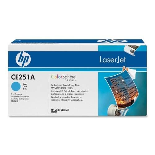 Front Standard. HP - Toner Cartridge - Cyan.
