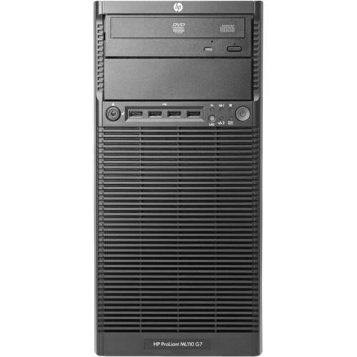 Front Standard. HP - ProLiant 4U Micro Tower Server - 1 x Intel Core i3 i3-2100 3.10 GHz.