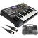 Front Standard. Akai - MPK25 25 Key Portable Keyboard Controller Kit.