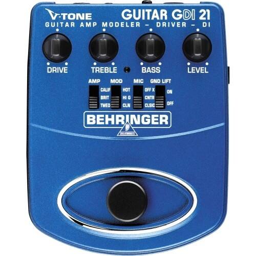 Front Standard. Behringer - Equalizer Pedal.