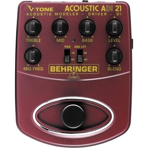 Front Standard. Behringer - Equalizer Pedal.