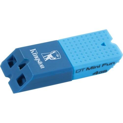 Front Standard. Kingston Technology - DataTraveler Mini Fun G2 DTMFG2/4GBZ Flash Drive.