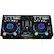 Front Standard. Technical Pro - 2-Channel Audio Mixer - Black.