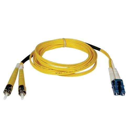 Front Standard. Tripp Lite - Fiber Optic Duplex Patch Cable - Yellow.