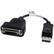 Front Standard. Startech - DisplayPort to DVI Active Adapter - Black.