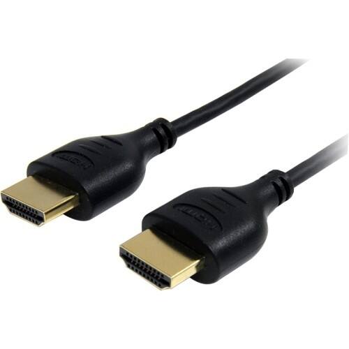 Front Standard. StarTech - 6 ft HDMI A/V Cable - Black.