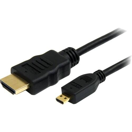 Front Standard. StarTech - 6 ft HDMI A/V Cable - Black.