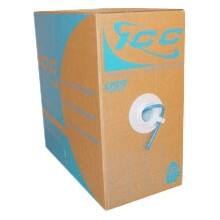 Front Large. ICC - Cat.5e UTP Cable - Gray.