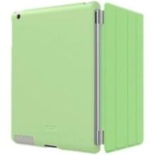 Front Large. iLuv - Smart Back iPad Case - Green.